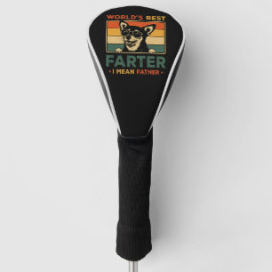 World's Best Farter I Mean Father Funny Dad Dog Golf Head Cover