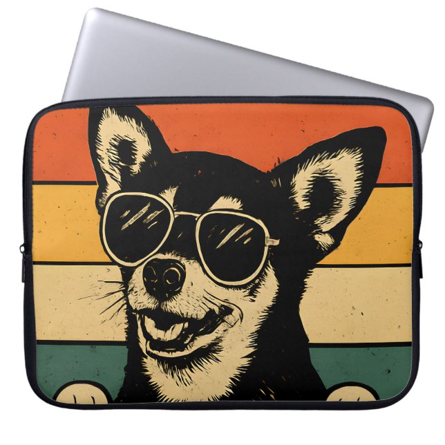 World's Best Farter I Mean Father Funny Dad Dog Laptop Sleeve (Front)
