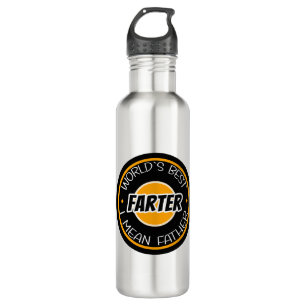 World's Best Farter I Mean Father Stainless Steel Water Bottle