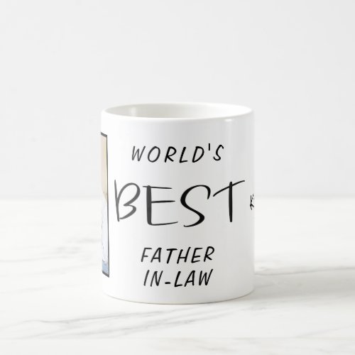 Worlds Best Father_In_Law Photo Name Year Coffee Mug