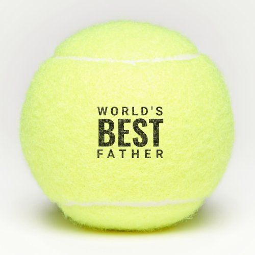 Worlds Best Father Tennis Balls