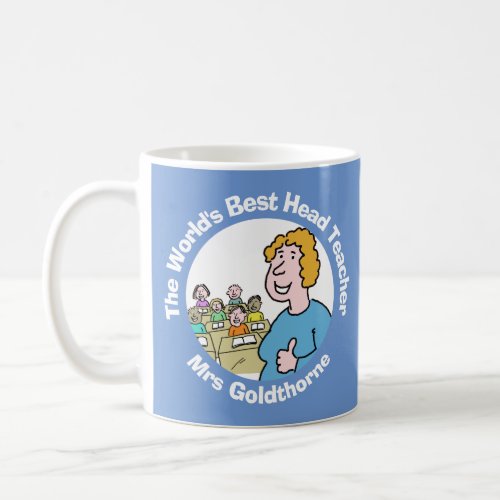 Worlds Best Female Head Teacher Coffee Mug