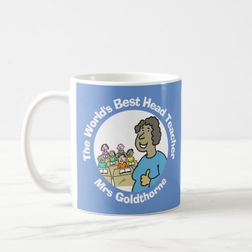 Worlds Best Female Head Teacher Coffee Mug