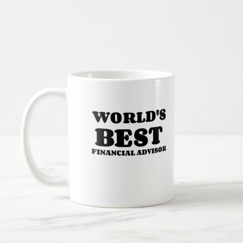 WORLDS BEST FINANCIAL ADVISOR COFFEE MUG