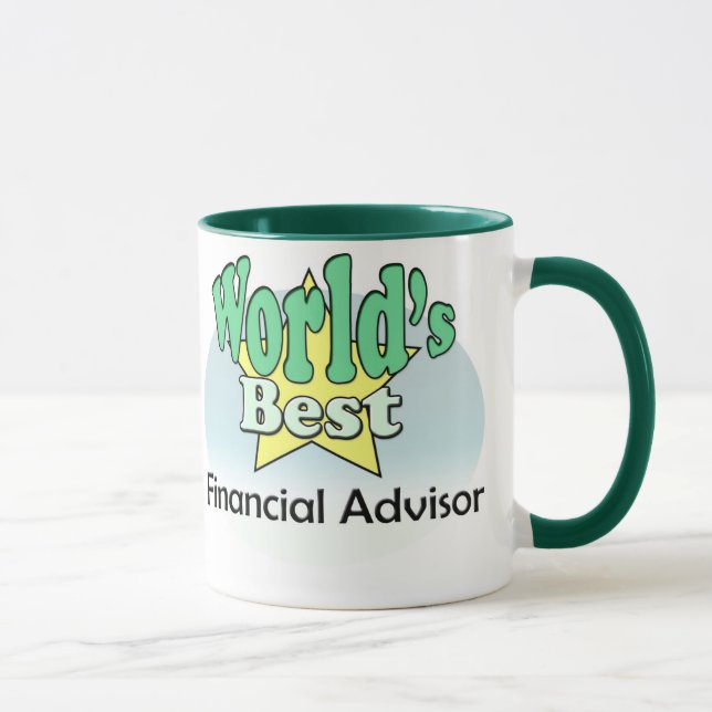 World's Best Financial Advisor Mug (Right)