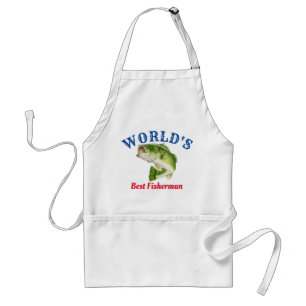 World's Best Fisherman Adult Apron