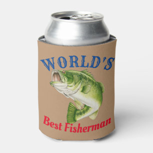 World's Best Fisherman Can Cooler