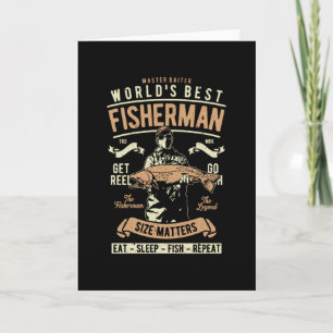 World's Best Fisherman Card