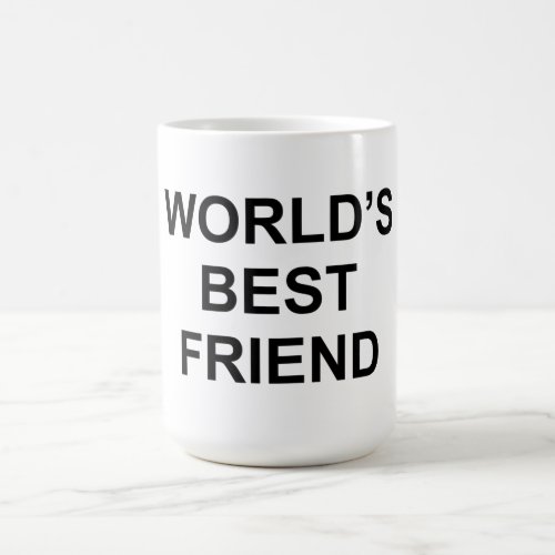 Worlds Best Friend Coffee Mug
