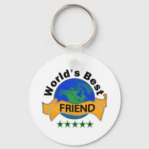 World's Best Friend Keychain
