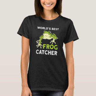 Worlds best frog catcher kids boy and girls 1 T-Shirt