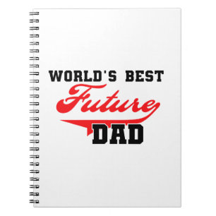 World's Best Future Dad Gifts Notebook