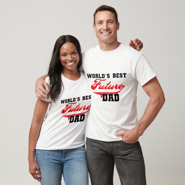 World's Best Future Dad T shirts and Gifts (Unisex)