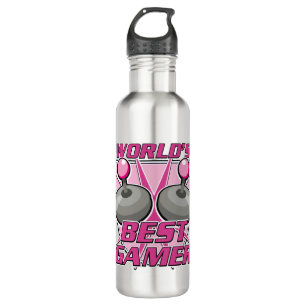 World's Best Gamer Stainless Steel Water Bottle
