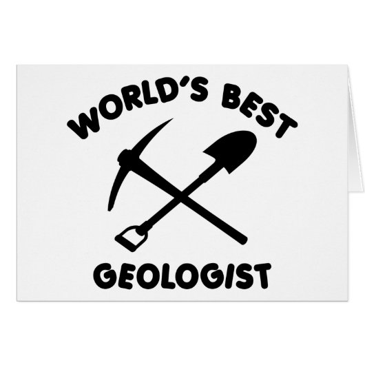 World's Best Geologist Cards (Front Horizontal)