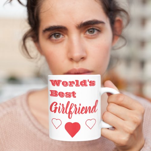 Worlds Best Girlfriend Coffee Mug