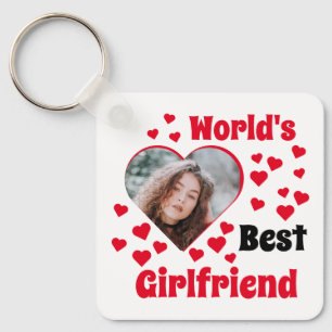 World's Best Girlfriend Keychain