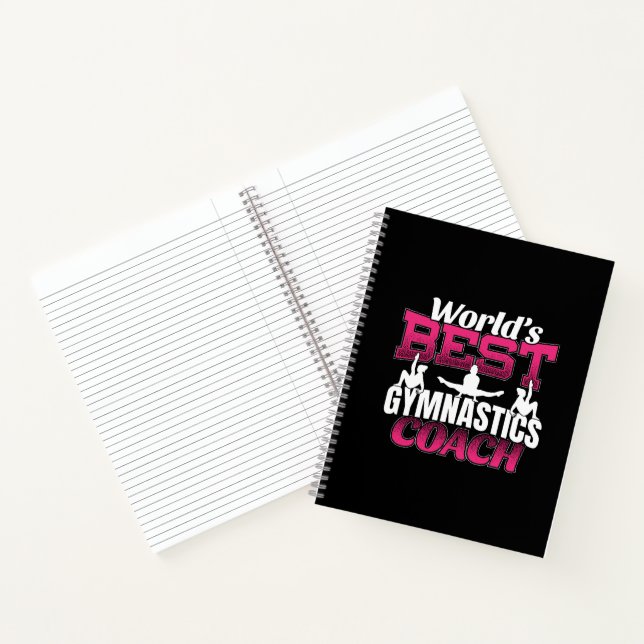 World's Best Girls Gymnastics Coach Notebook (Inside)