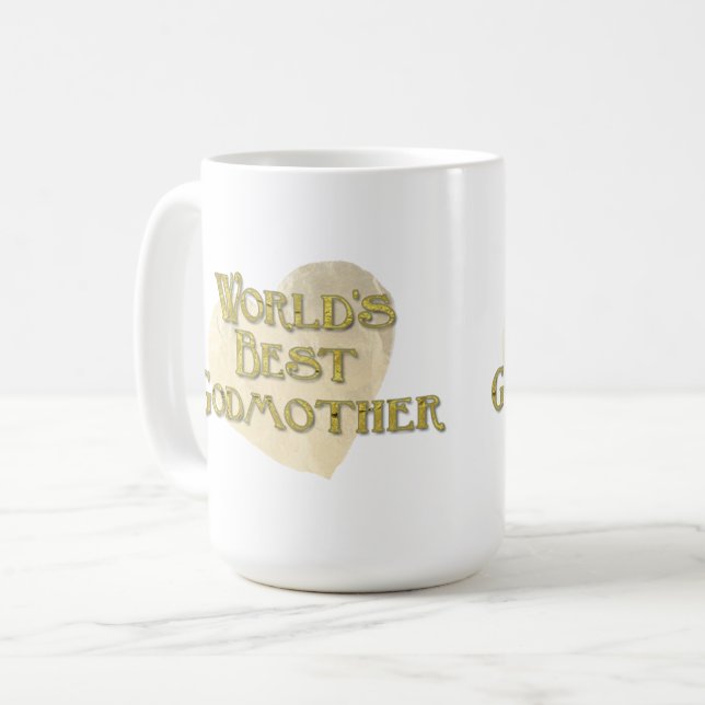 World's Best Godmother Coffee Mug (Front Left)