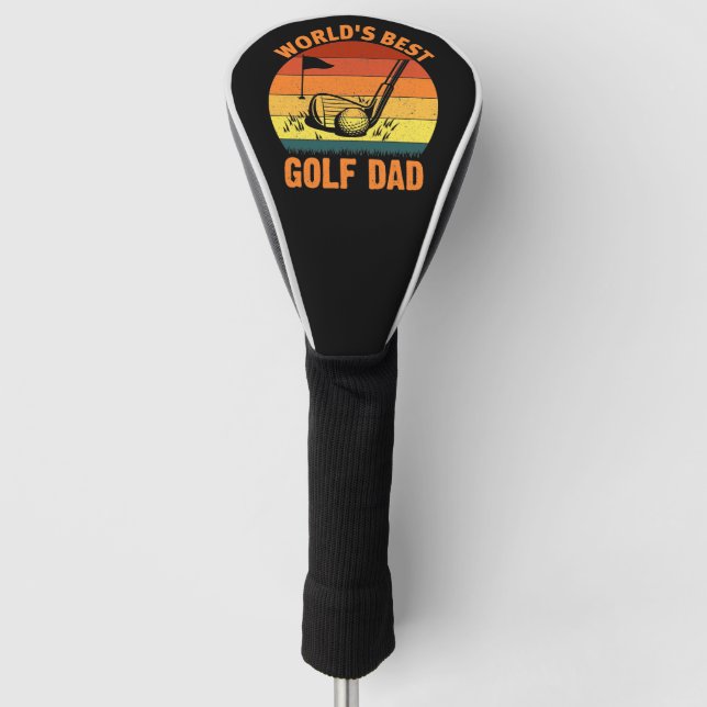 World's Best Golf Dad Head Cover (Front)
