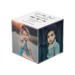 World's Best Grammy and Most Loved Photo Gift Cube