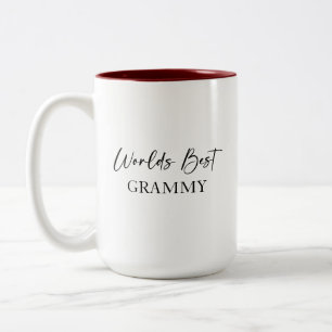 World's Best Grammy & Most Loved Personalized Mug