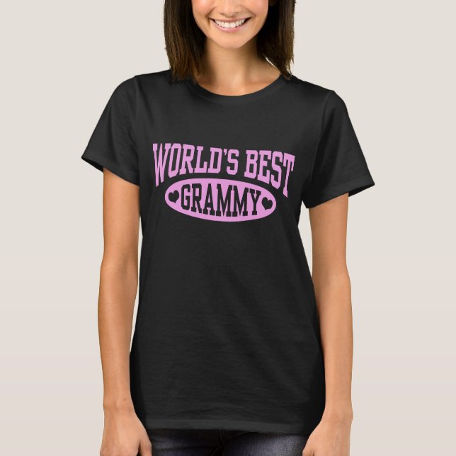 World's Best Grammy T-Shirt (Front)