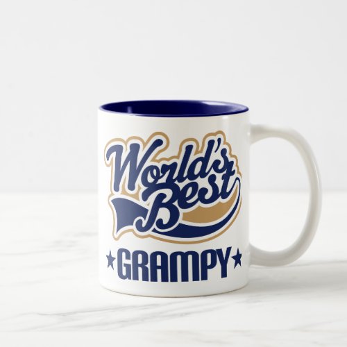 Worlds Best Grampy Two_Tone Coffee Mug