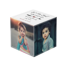 World's Best Grandad & Most Loved Photo Gift Cube