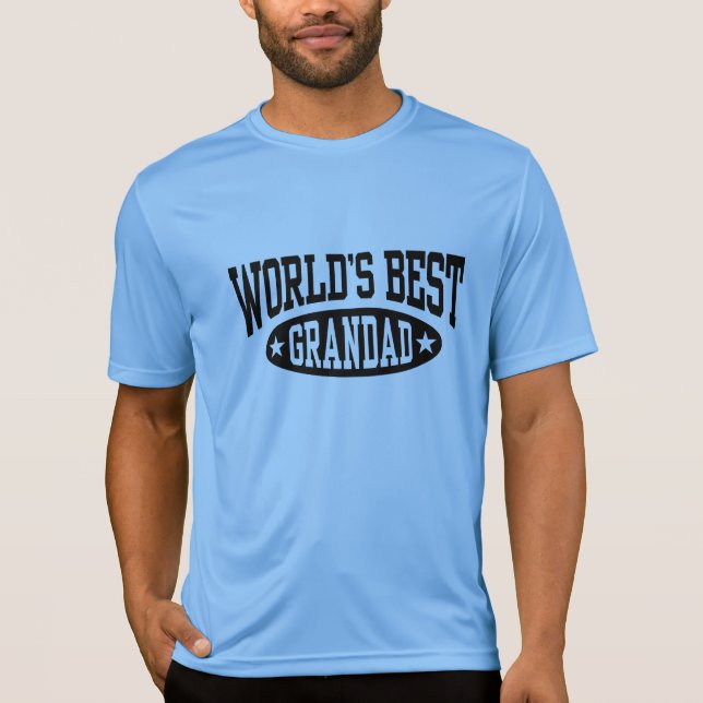 World's Best Grandad t-shirt (Front)
