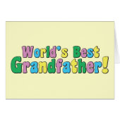 World's Best Grandfather (Front Horizontal)