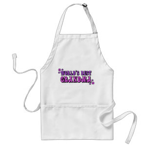 World's Best Grandma Adult Apron
