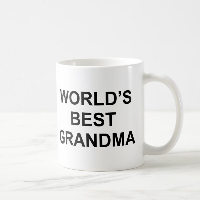 World's Best Grandma Coffee Mug (Right)