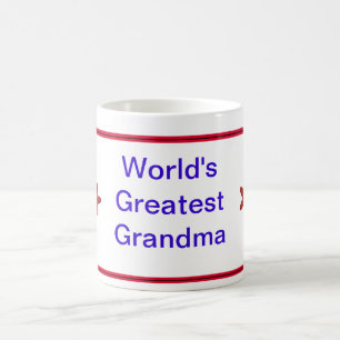 WORLD'S BEST GRANDMA COFFEE OR TEA MUG
