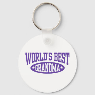 World's Best Grandma Keychain