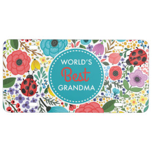 World's Best Grandma License Plate