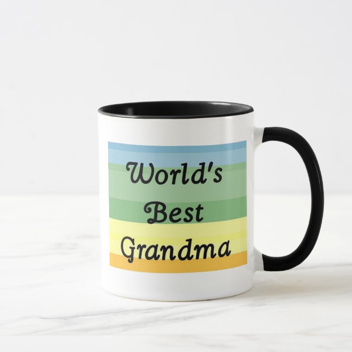 world's best Grandma mug Zazzle