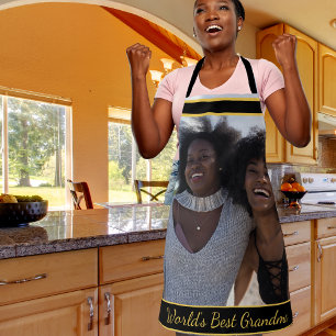 World's Best Grandma Photo  Apron