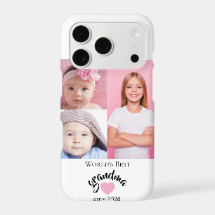 Worlds Best Grandma Since Year 3 Photo Cute iPhone 17 Pro Case