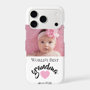 Worlds Best Grandma Since Year Photo Cute iPhone 17 Pro Case