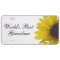 World's Best Grandma Sunflower License Plate