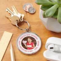 World's Best Grandma Valentine's Day Photo Gift Ke