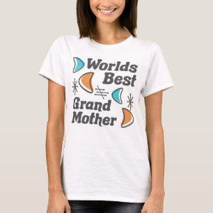 Worlds Best Grandmother Retro T-Shirt