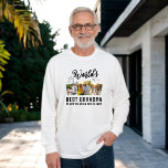 World's Best Grandpa Custom 3 Photo Collage Sweatshirt<br><div class="desc">World's Best Grandpa Custom 3 Photo Collage sweatshirt. Celebrate the world's best grandpa with this heartwarming custom photo sweatshirt. Personalize it with three family photos and the names of his grandchildren to make it truly unique. This sweatshirt is the perfect gift for Father's Day, his birthday, or any special occasion....</div>