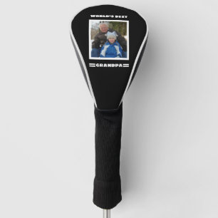 World's Best Grandpa Custom Photo Personalized Golf Head Cover