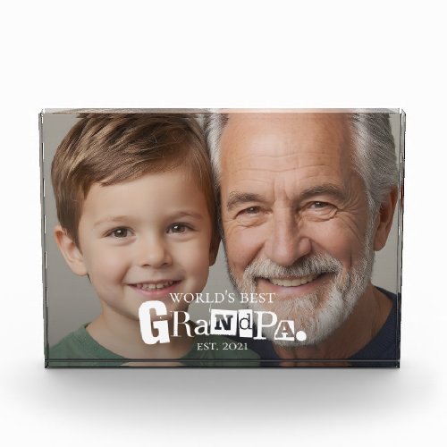 World's Best Grandpa Established Gift For Grandad