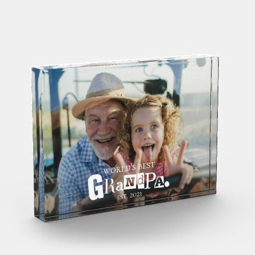 World's Best Grandpa Established Gift For Grandad