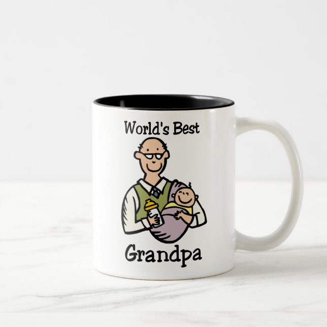 World's Best Grandpa mug (Right)
