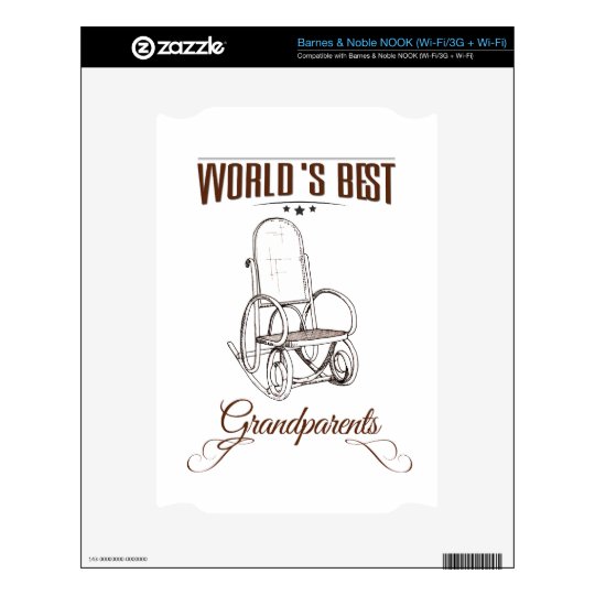 World's best grandpa skin for the NOOK