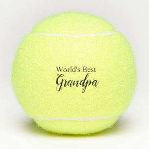 World's Best Grandpa Tennis Balls
